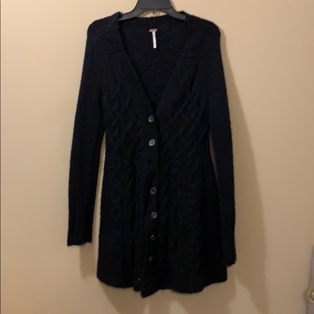 Free people long sweater